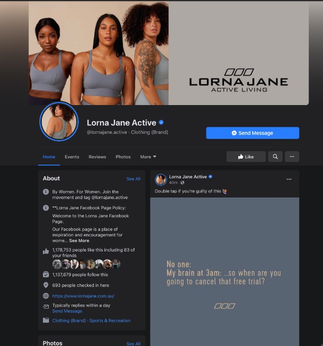 Lorna Jane: A Case Study in Social Content Marketing